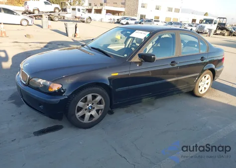 2004 BMW 325I from USA, damaged, VIN WBAAZ33414KP88255